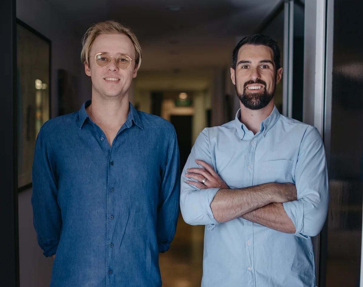 Josh Horneman and Dirk Butter, founders of Howll AI